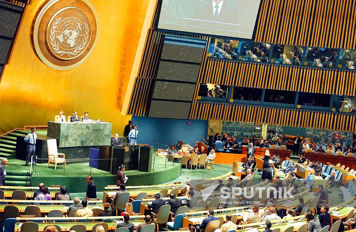 VLADIMIR PUTIN UN SPEECH 