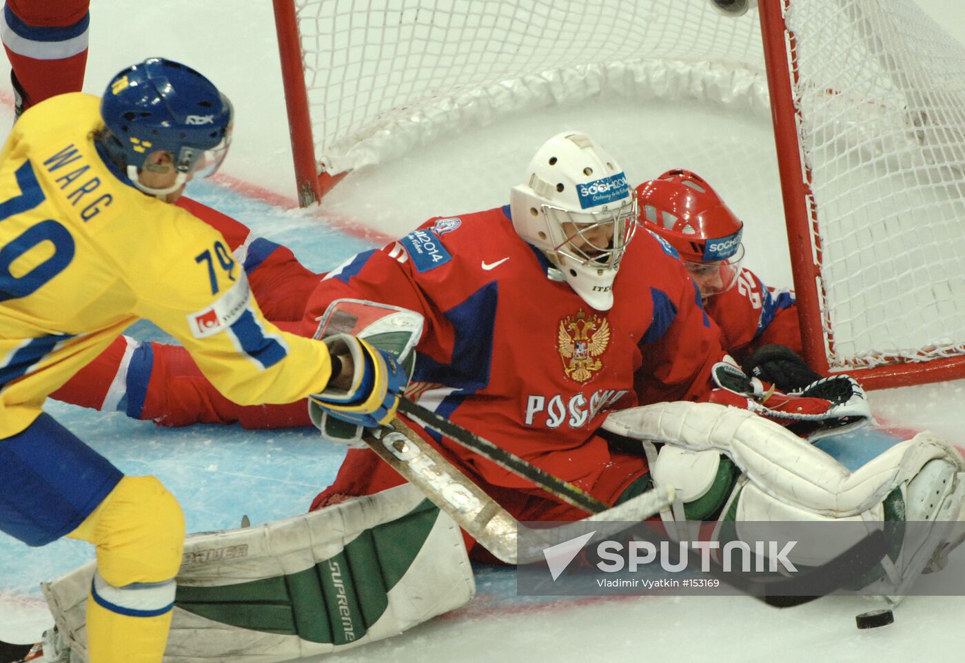 ICE HOCKEY WORLD CHAMPIONSHIP RUSSIA SWEDEN 3-1