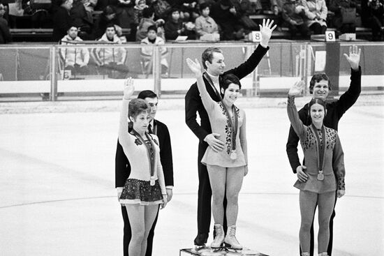 SAPPORO OLYMPICS FIGURE SKATING PAIRS WINNERS