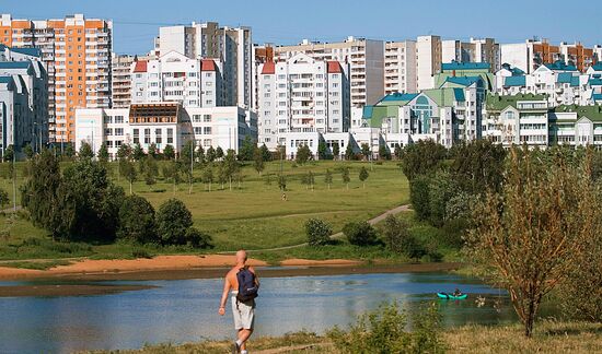 LANDSCAPE PARK IN MITINO
