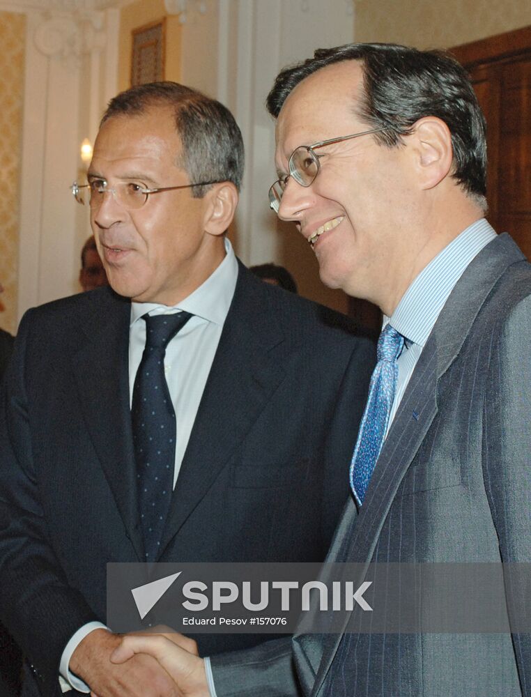 SERGEI LAVROV HELD MEETING