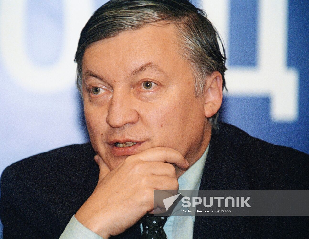 KARPOV CHESS FORMER CHAMPION UNICEF AMBASSADADOR