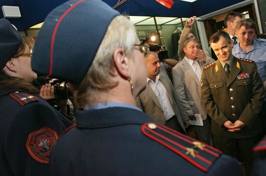 PRESENTATION OF NEW UNIFORM FOR SERVICEMEN