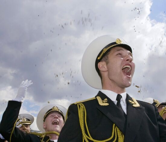 JOINT GRADUATION CEREMONY OF NAVAL ACADEMIES