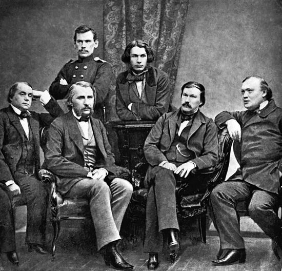TOLSTOY MAGAZINE SOVREMENNIK EMPLOYEES