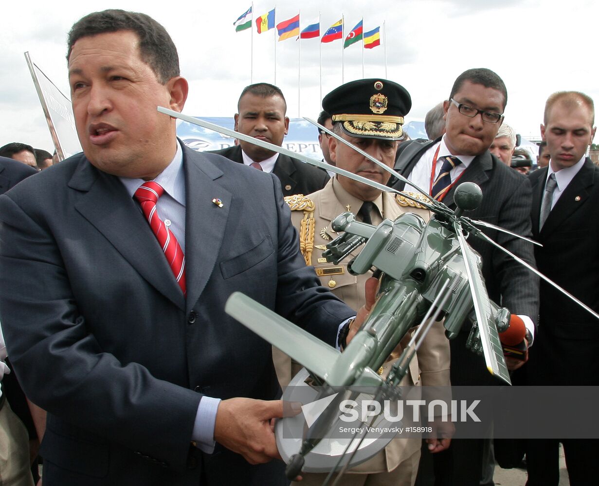 VENEZUELAN PRESIDENT HUGO CHAVEZ 