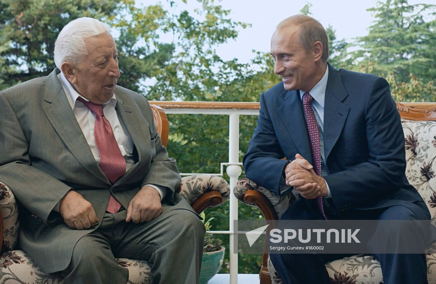 PUTIN GAMZATOV MEETING SOCHI