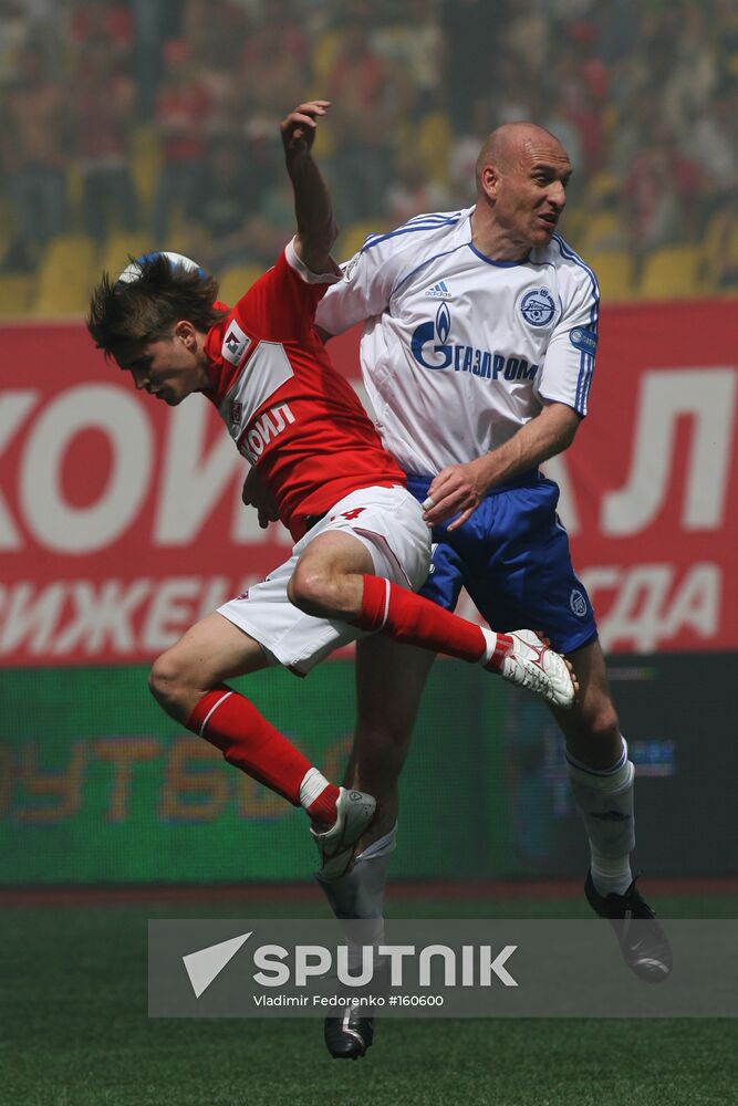 FOOTBALL SPARTAK MOSCOW-ZENIT ST. PETERSBURG 3-1