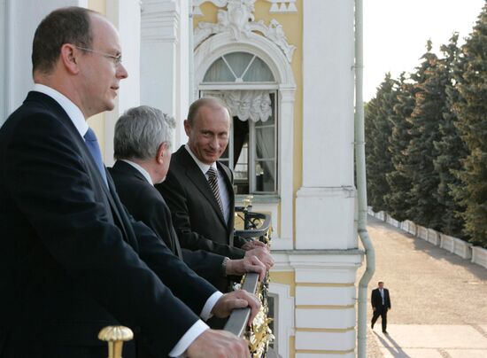 VLADIMIR PUTIN ALBERT II