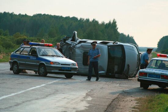 TRAFFIC ACCIDENT IN THE IVANOVO REGION