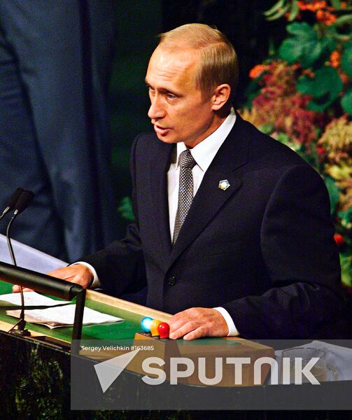 PUTIN SPEECH UN SUMMIT