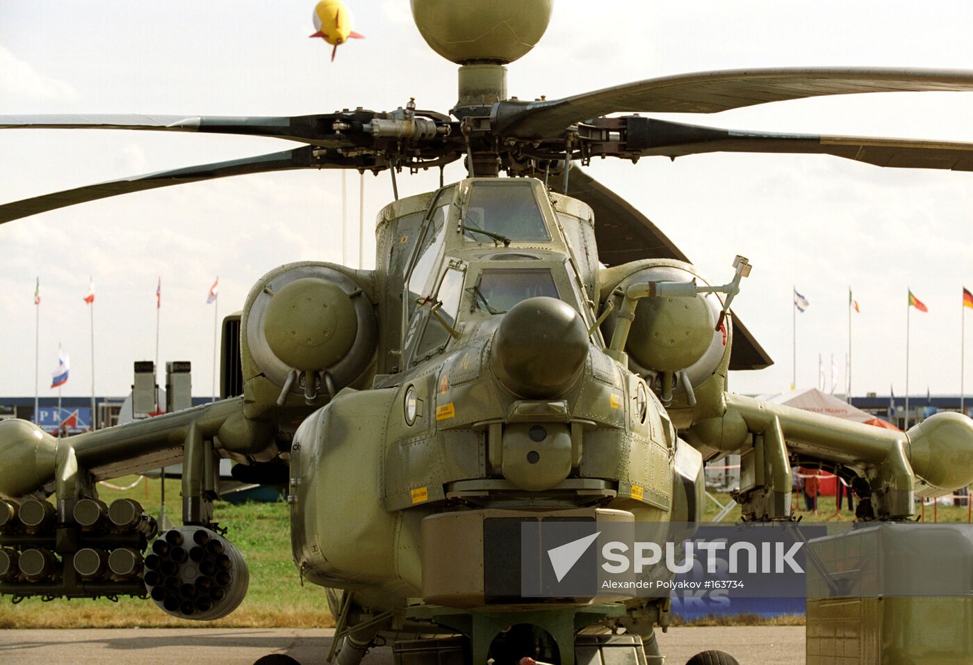 MI-28NZ HELICOPTER AIR SHOW MAX-3003