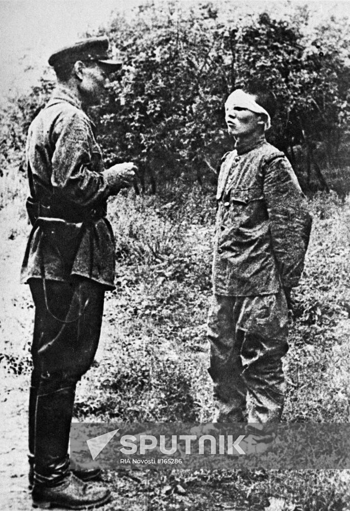 LAKE HASAN BORDER FIGHTING JAPANESE POW QUESTIONING