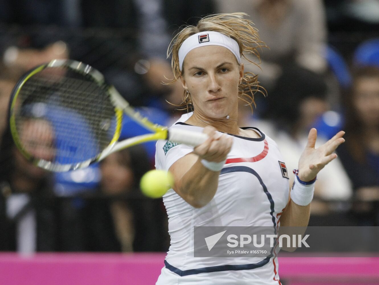 Fed Cup final between Russia and Italy