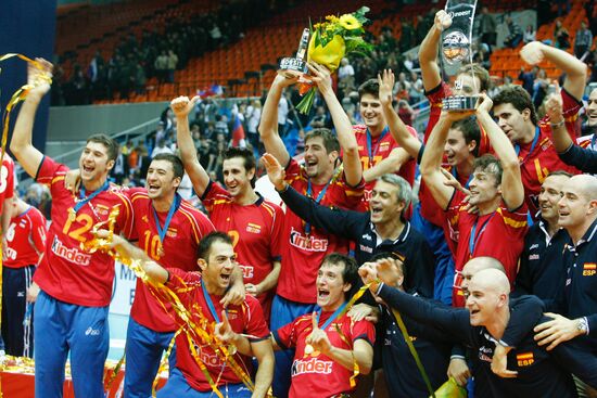 VOLLEYBALL EUROPE CHAMIONSHIP FINAL SPAIN-RUSSIA 3-2