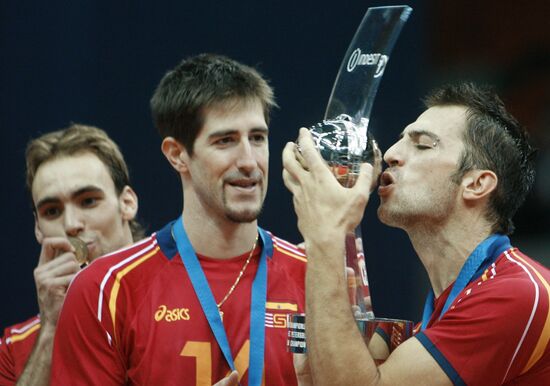 VOLLEYBALL EUROPE CHAMIONSHIP FINAL SPAIN-RUSSIA 3-2