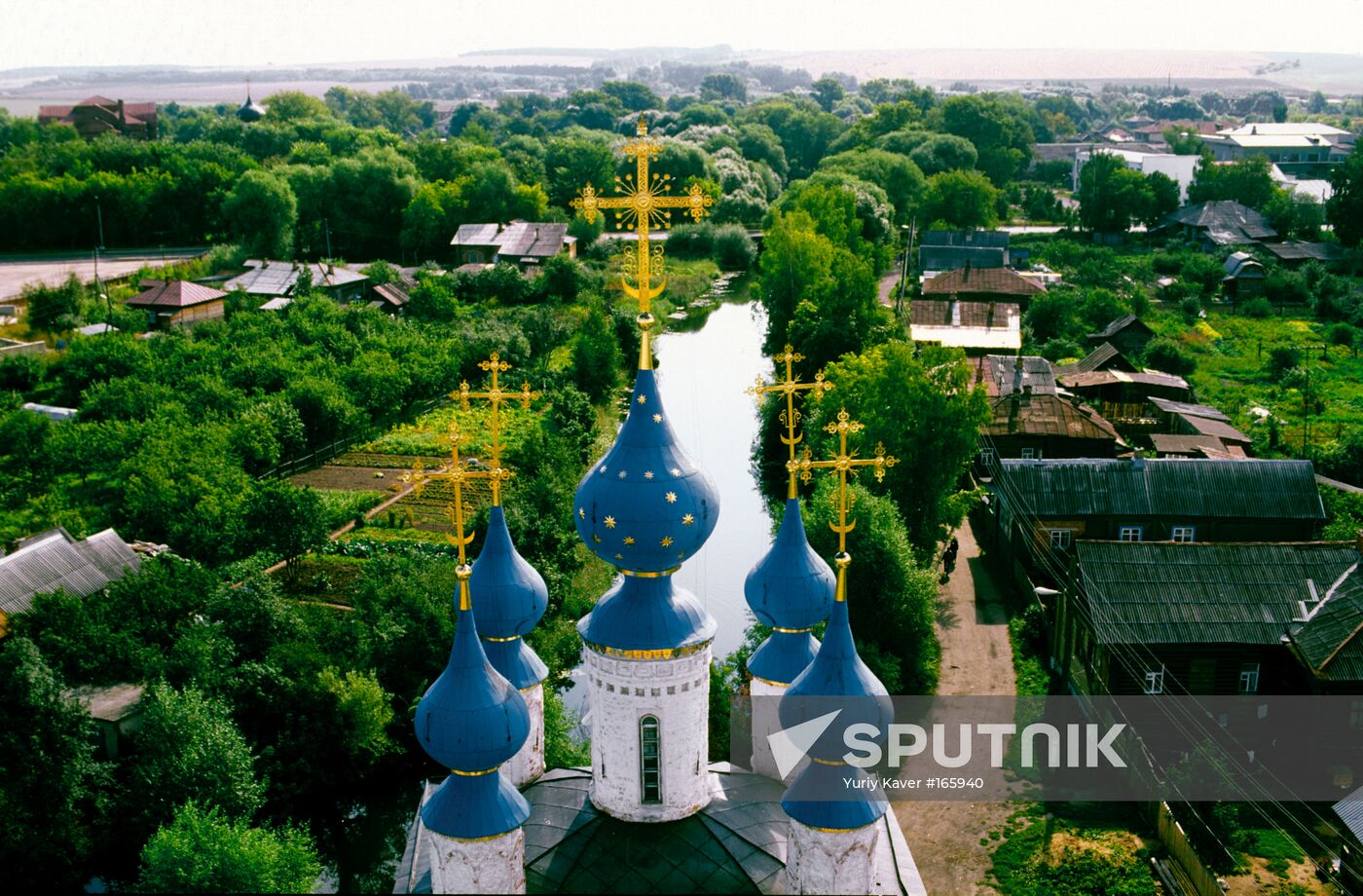 YURIEV-POLSKY PANORAMA CATHEDRAL CUPOLAS