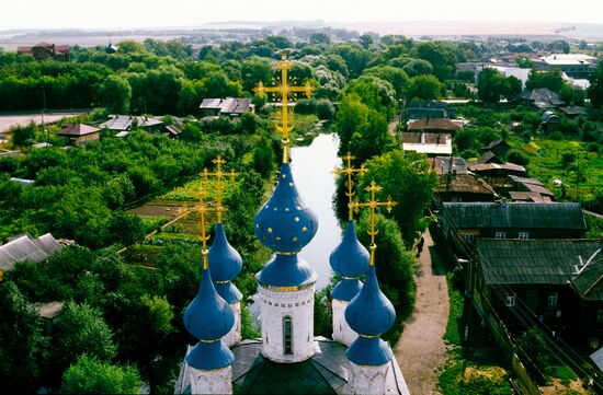YURIEV-POLSKY PANORAMA CATHEDRAL CUPOLAS