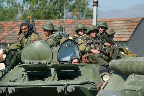 INGUSHETIA KAVKAZ CHECKPOINT