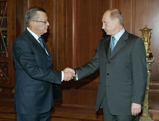 VLADIMIR PUTIN VIKTOR ZUBKOV