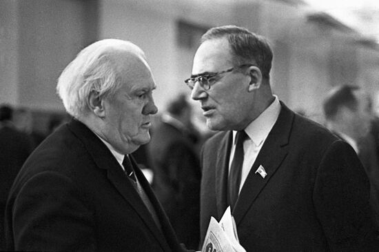 Vadim Kozhevnikov Nikolai Tikhonov writers U.S.S.R. Supreme Sovi