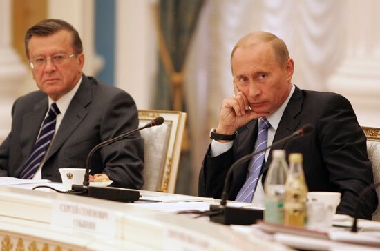 Viktor Zubkov Vladimir Putin