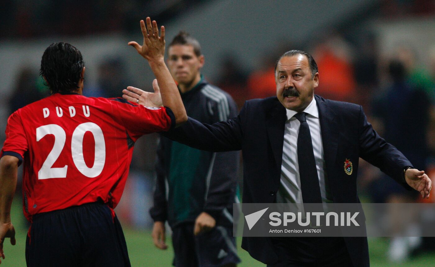 CSKA Russia scores 2:2 against Fenerbahce Turkey during Champion