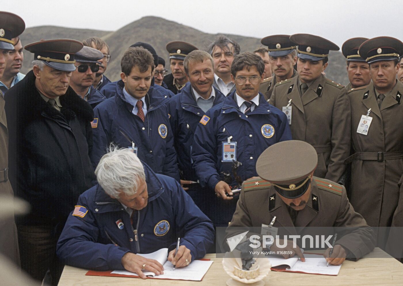 Kazakhstan military base officers United States Soviet Union mis