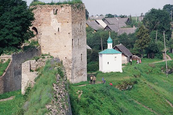 Pskov Region Izborsk museum-preserve fortress