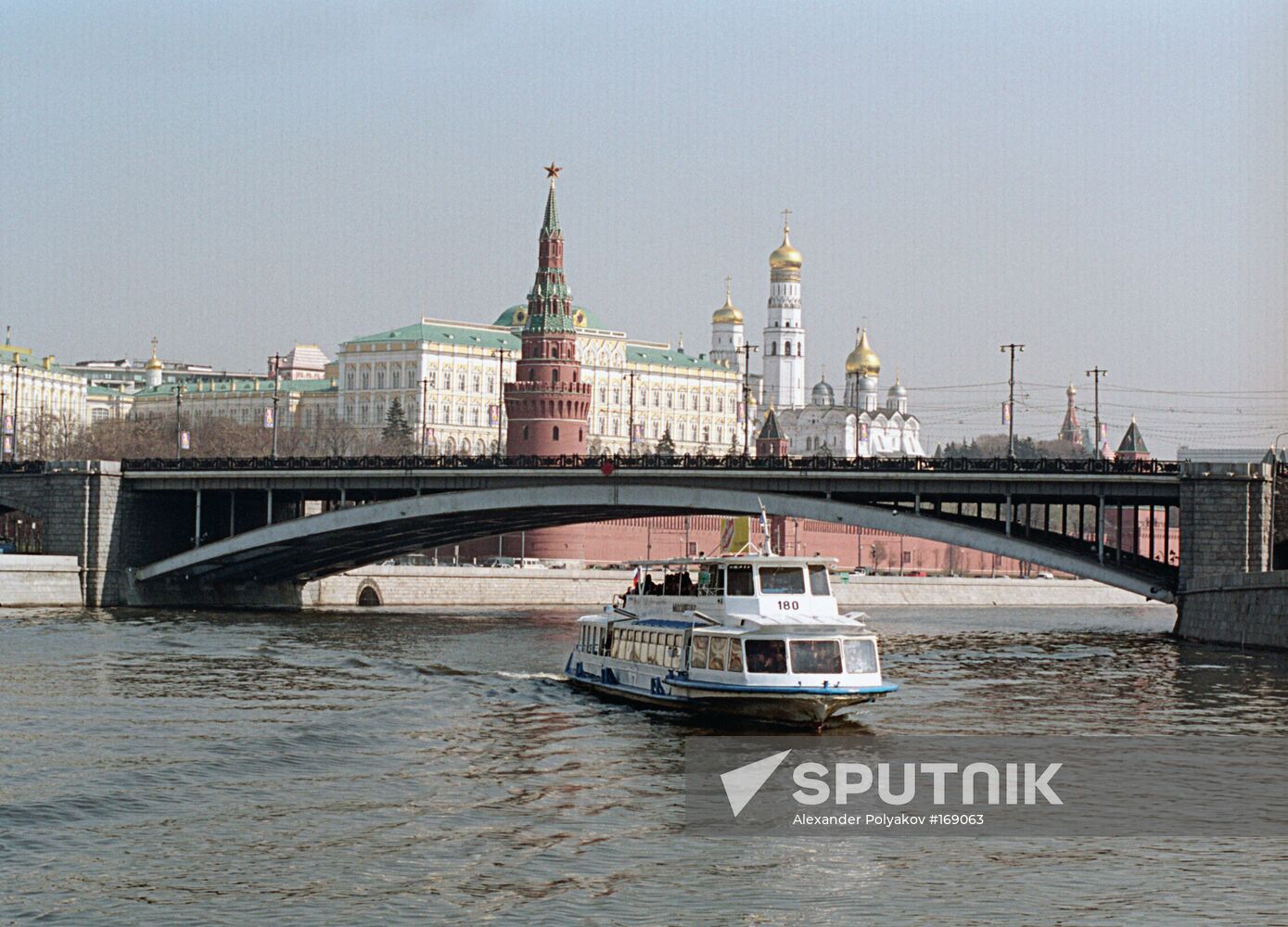 Moscow Kremlin bridge