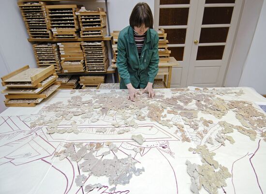 Restoration of church and frescoes 