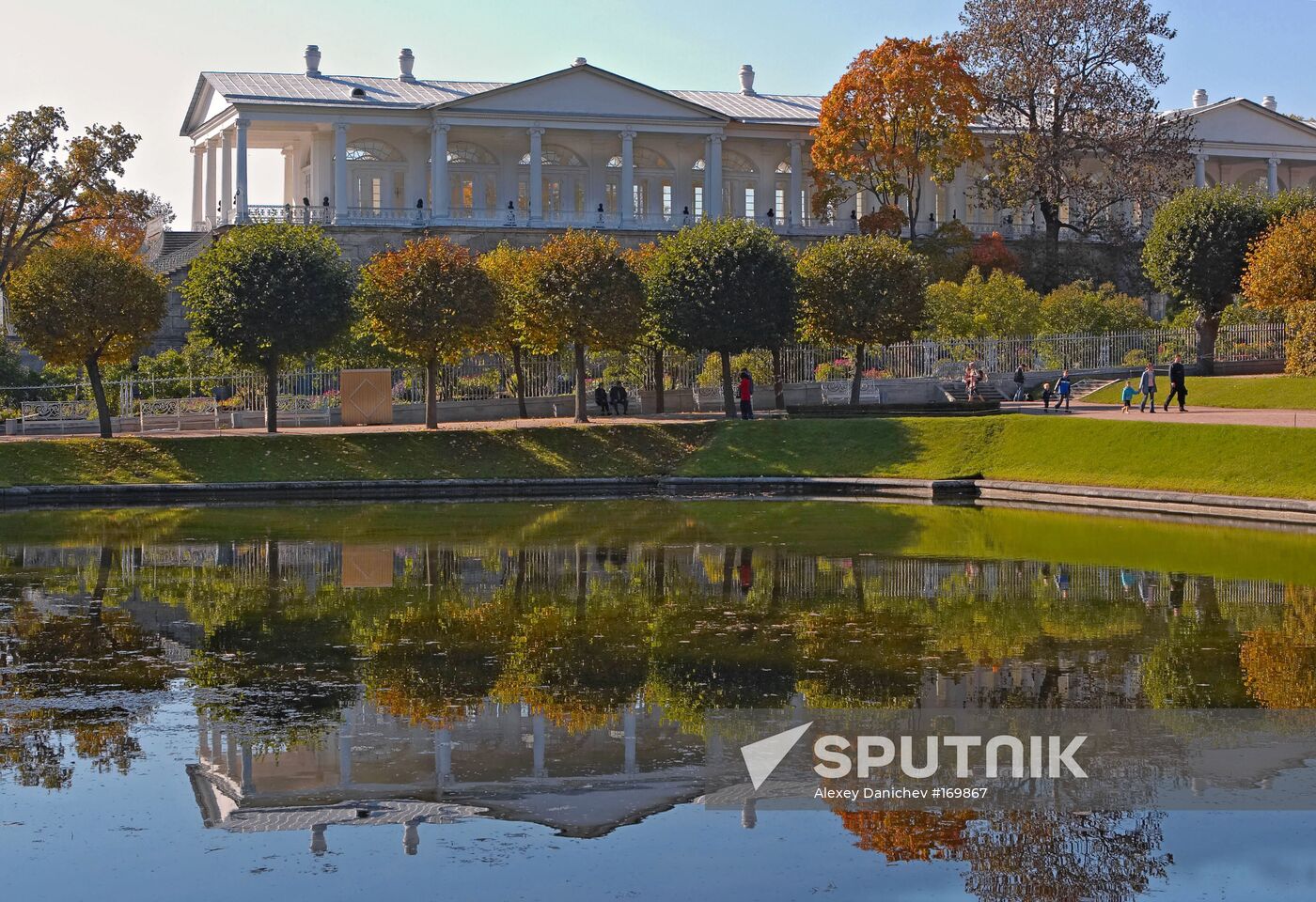 Tsarskoye Selo museum estate.