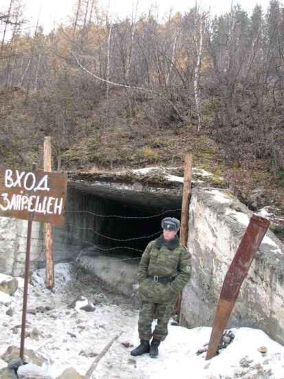 Tunnel of Kholtoson mine
