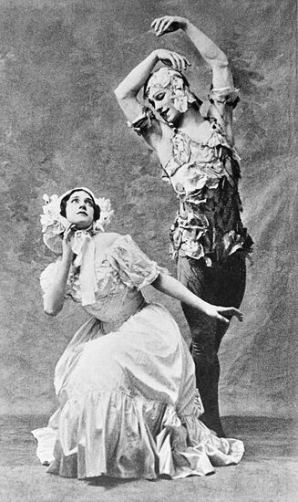 Vaslav Nijinsky Tamara Krasvina ballet