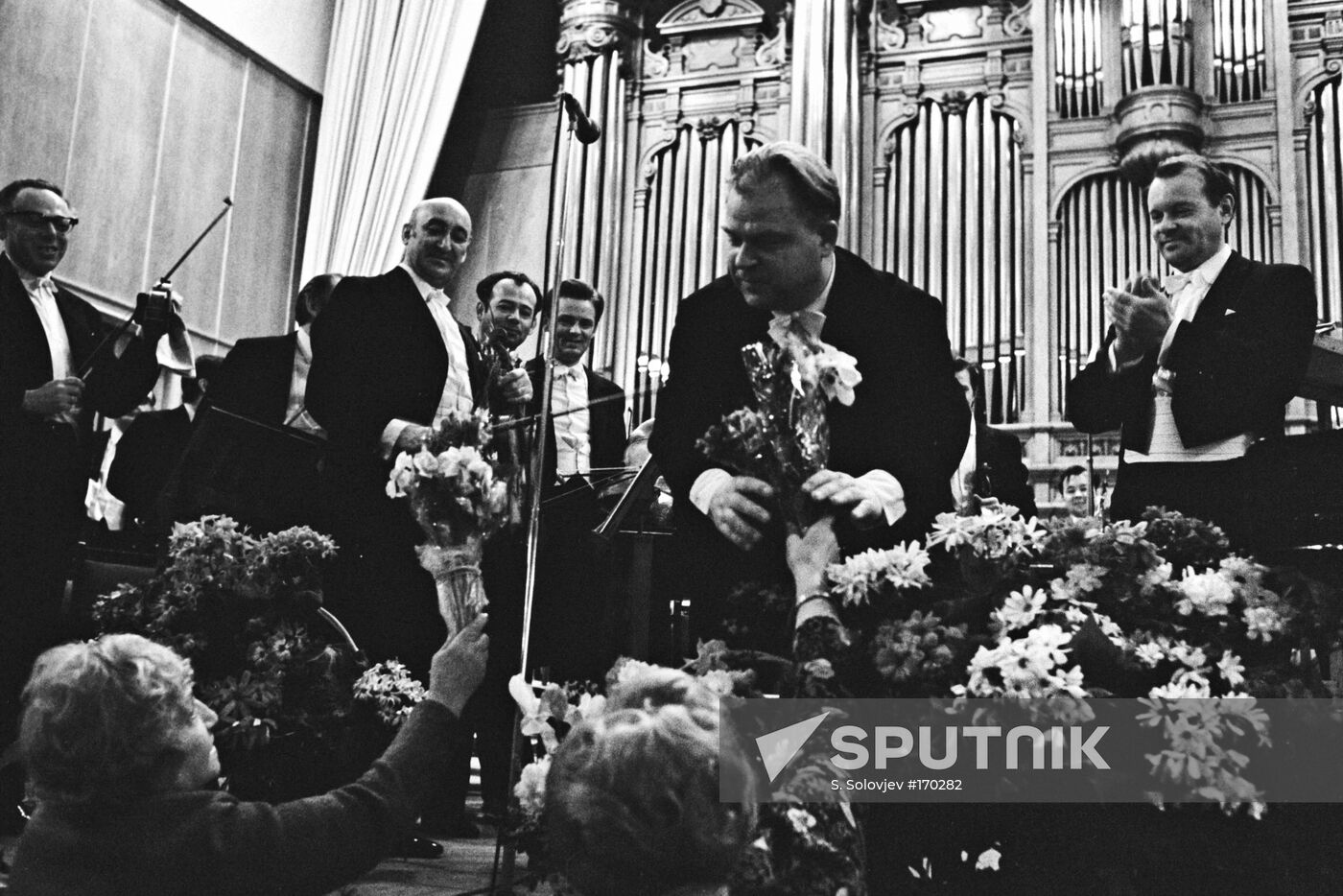 Tikhon Khrennikov's concert at Moscow Conservatory Grand Hall