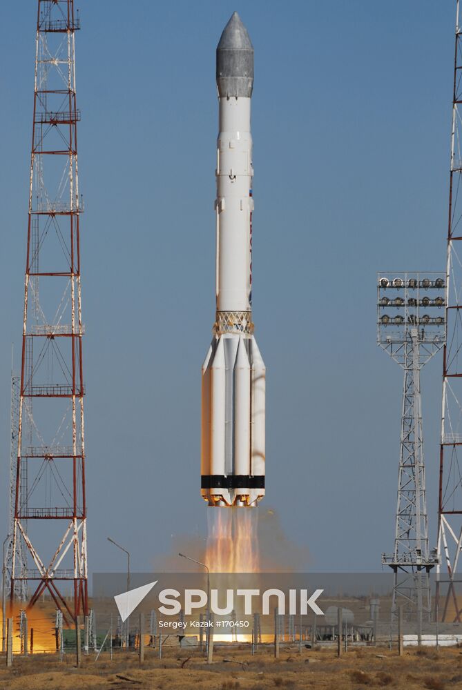 Launch of Proton-K rocket