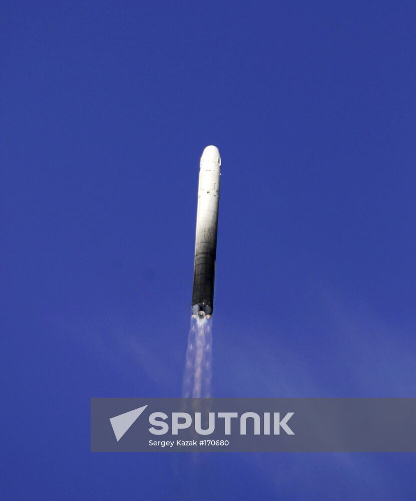 Stiletto (SS-19) ABM operational test
