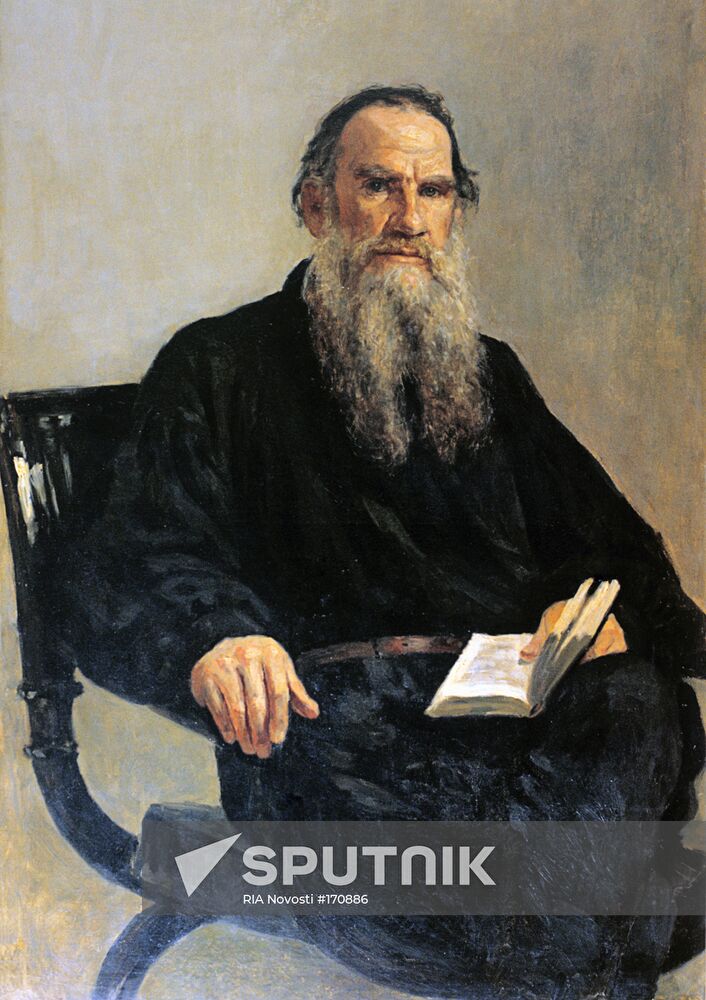 Ilya Repin Leo Tolstoy portrait