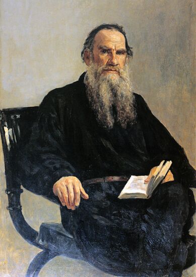Ilya Repin Leo Tolstoy portrait
