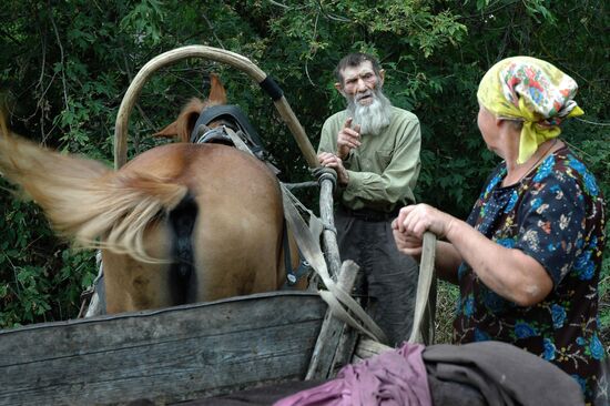 Depopulated villages in the Voronezh Region