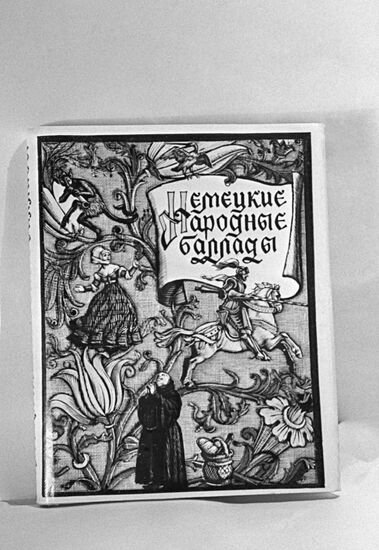 Book, "German folk ballads" 