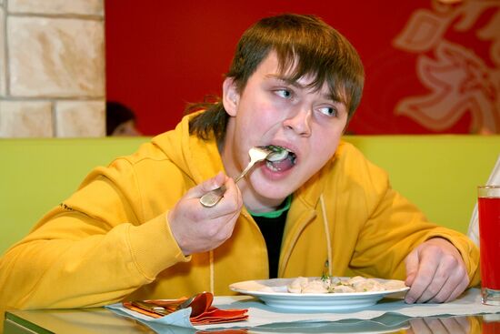 Dumpling-eating contest