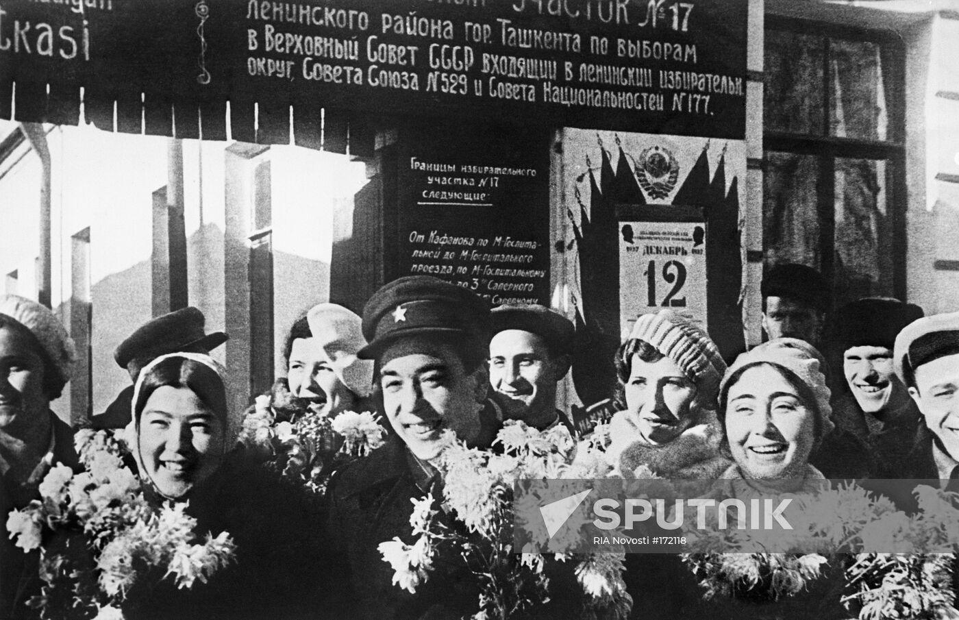 Tashkent elections USSR Supreme Soviet voters