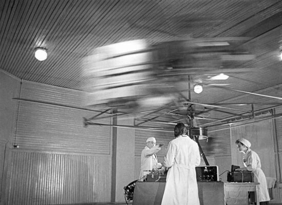 "Before Jumping Into Space" film still