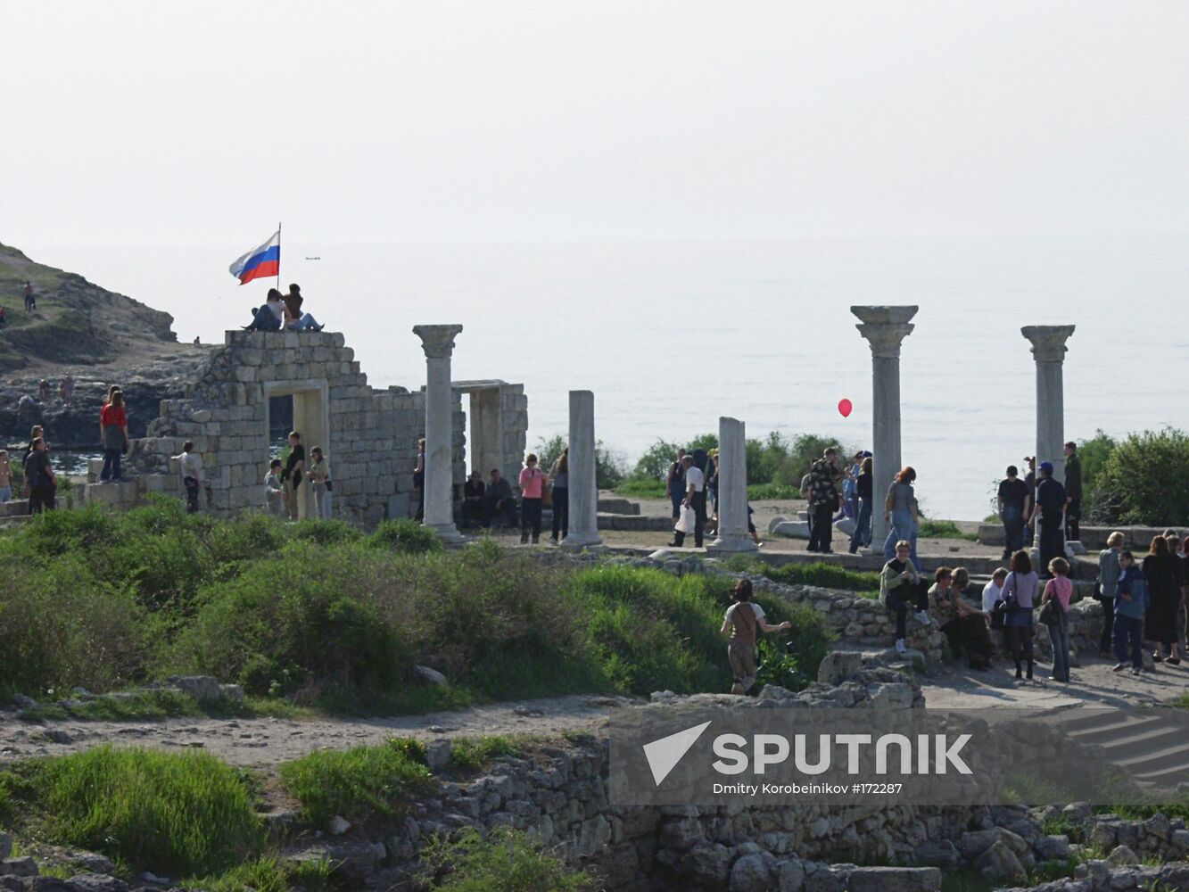 The Crimea, Chersonesos of Tauris, ruins
