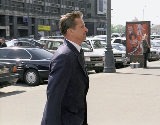 Ivanov, defense minister, Moscow, street