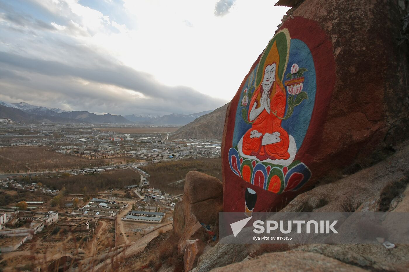 Lhasa panorama
