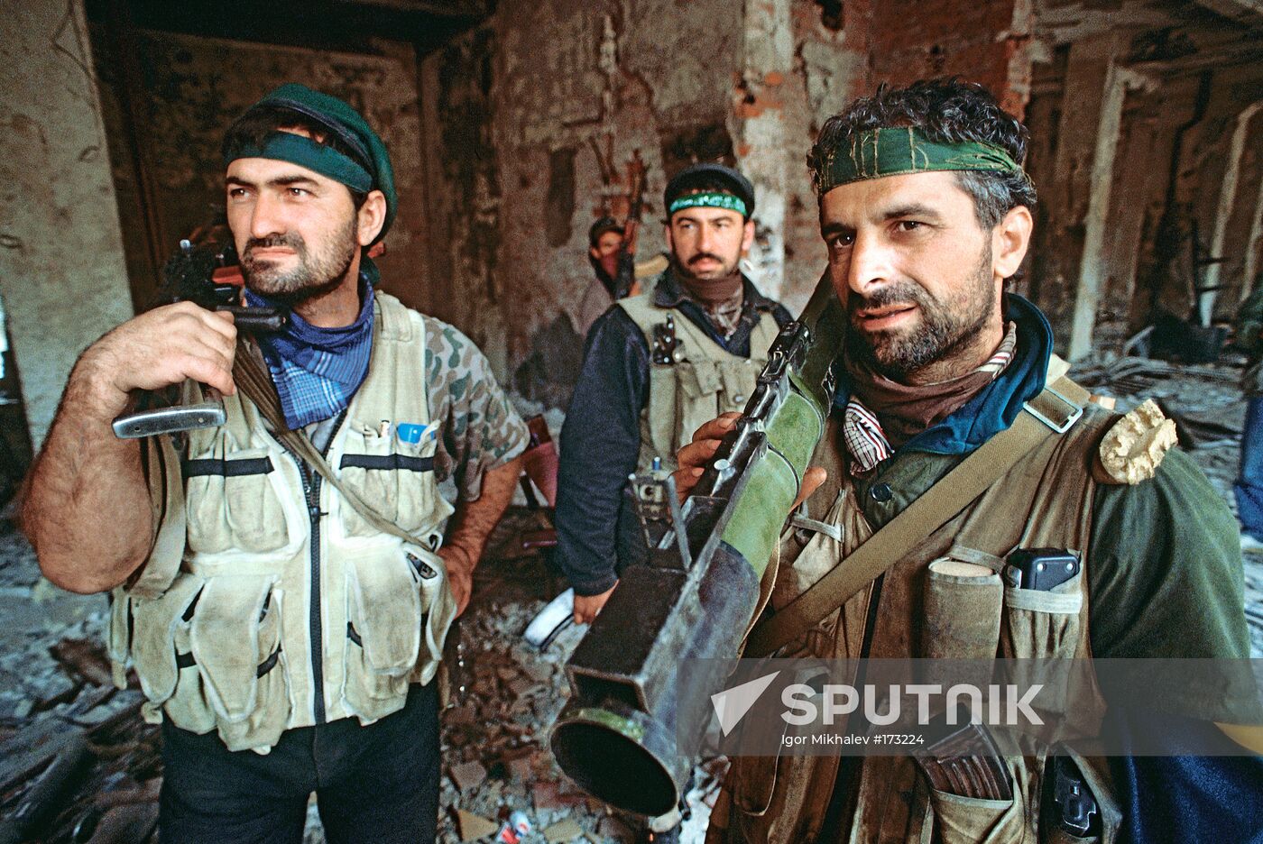 Grozny Chechens armed groups