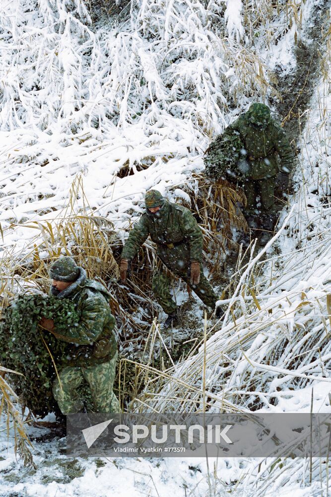 Chechnya soldiers federal troops operation