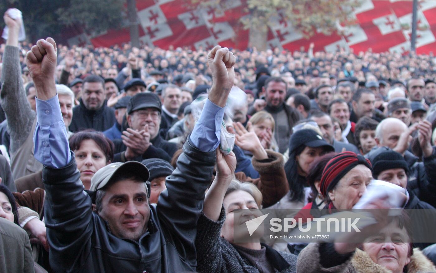 Rally in Tbilisi